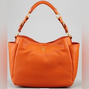 Prada Vitello Daino Hobo Bag